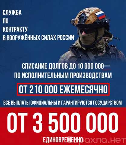 Вакансия: Служба по контракту