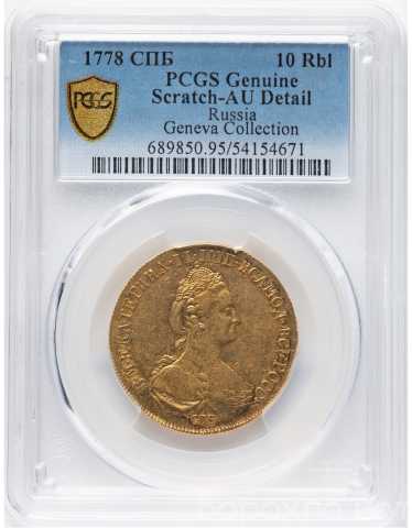 Продам: Золотой червонец 1778 года