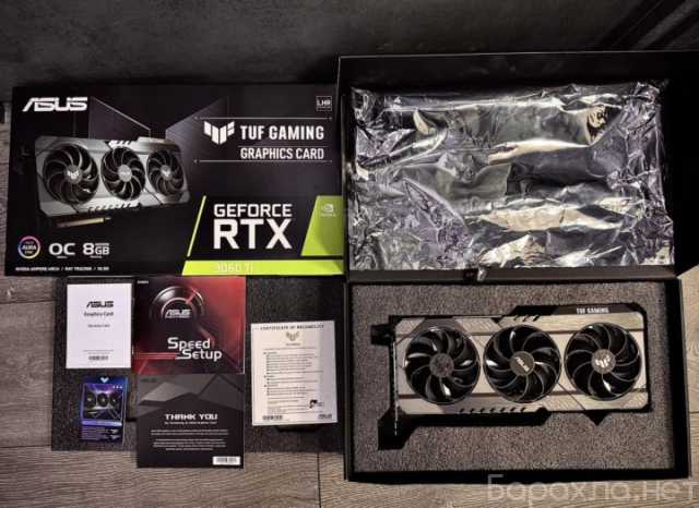 Продам: RTX 3060Ti Asus TUF Gaming OC