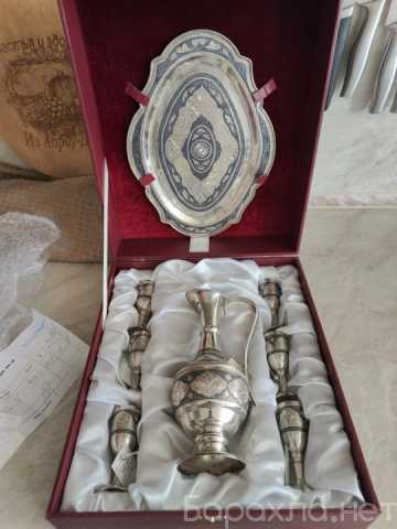 Продам: Кувшин рюмка поднос Кубачи серебро