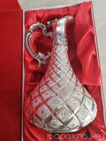 Продам: Кувшин графин серебро кубачи 877гр