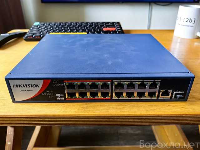 Продам: Коммутатор Hikvision DS-3E0318P
