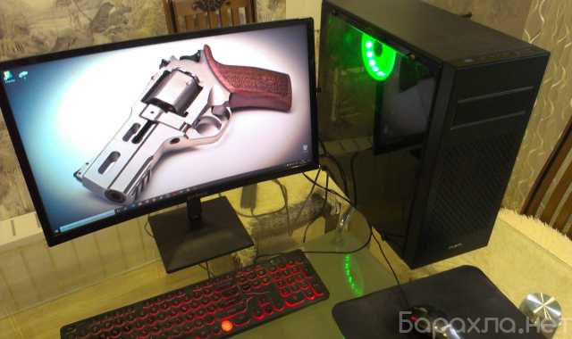 Продам: Продам игровой 6 ядер с монитором 24"