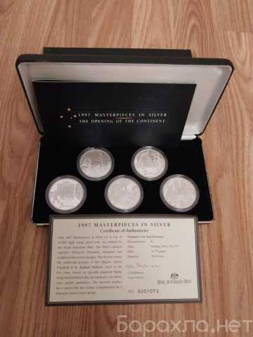 Продам: Набор монет серебро"Шедевры транспорта