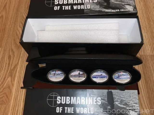 Продам: Набор монет серебро "Подводные лодки "
