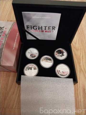 Продам: Набор монет серебро Знаменитые Самолёты