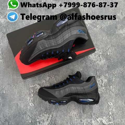 Продам: Nike Air Max 95 Black-Royal blue