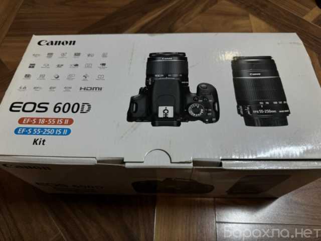 Продам: Зеркальный фотоаппарат Canon eos 600D +