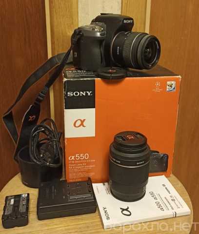 Продам: Фотоаппарат Sony a550.Сост.идеал +