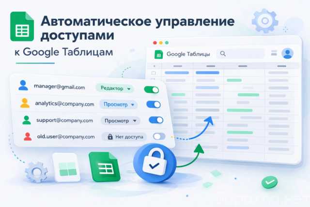 Предложение: Авто управление доступами к таблице