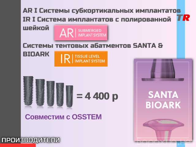 Продам: Дентальные имплантаты BIOTEM AR I Систем