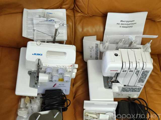 Продам: Оверлок Juki и Janome в коробках
