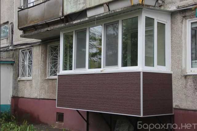 Предложение: Установка окон и облицовка балконов