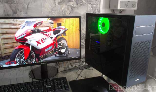 Продам: Продам игровой 6 ядер с монитором 24"