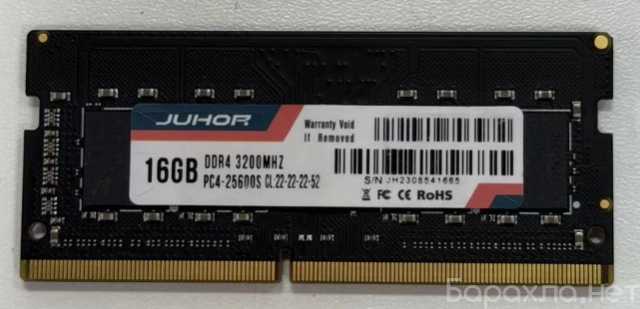 Продам: Оперативная память SO-DIMM 16gb 1 плашка