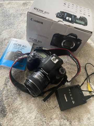 Продам: Фотоаппарат Canon 6d + объектив