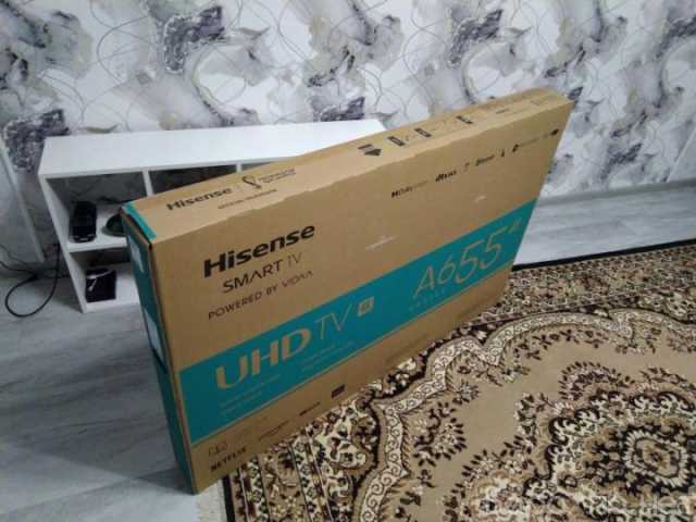 Продам: Огромный телевизор Hisense 55" 4K Ultra