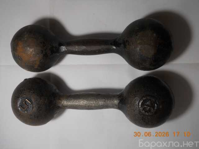 Продам: гантели 5кг х 2