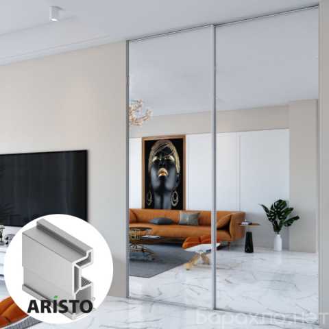 Продам: Дверь-купе ARISTO SLIM MAX,зеркало,хром