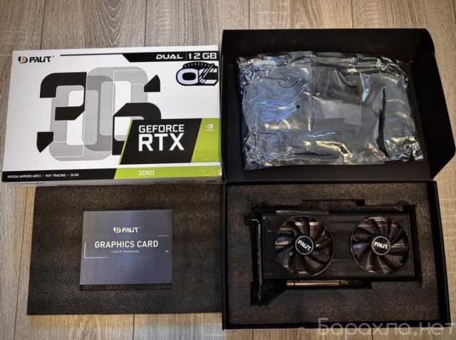 Продам: RTX 3060 12Gb OC. Компактная, игровая